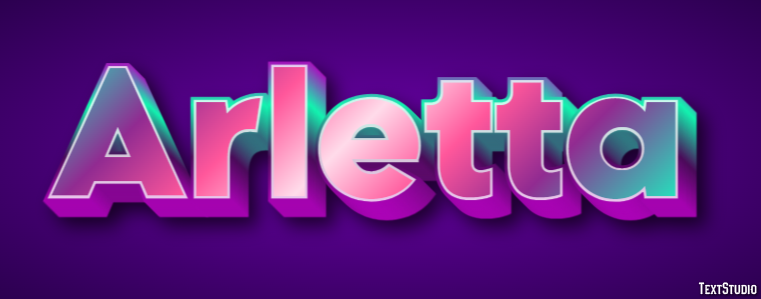 Arletta Text Effect