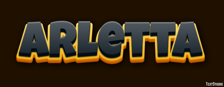 Arletta Text Effect