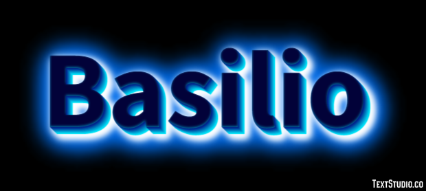 Basilio Efeito de texto