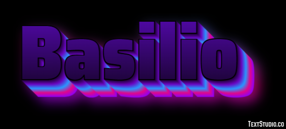 Basilio Efeito de texto