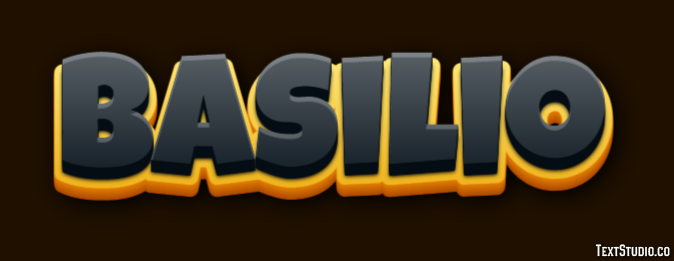 Basilio Efeito de texto