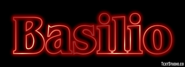 Basilio Efeito de texto