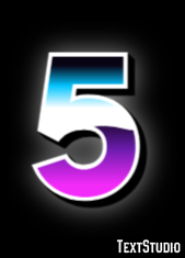 5 Text Effect