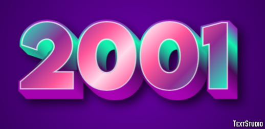 2001 Эффект текста