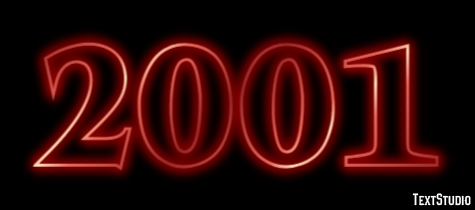 2001 Эффект текста