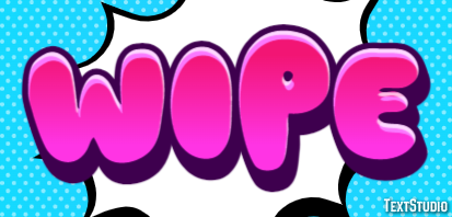 Wipe Tekst Effect