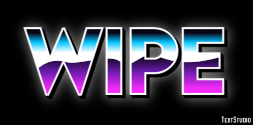 Wipe Tekst Effect