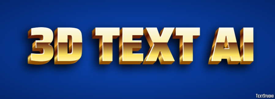 3d Text Ai Metin Efekti