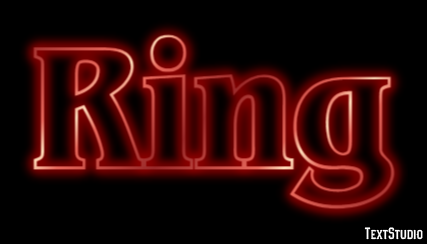 Ring Efekt tekstowy
