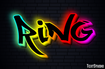 Ring Efekt tekstowy