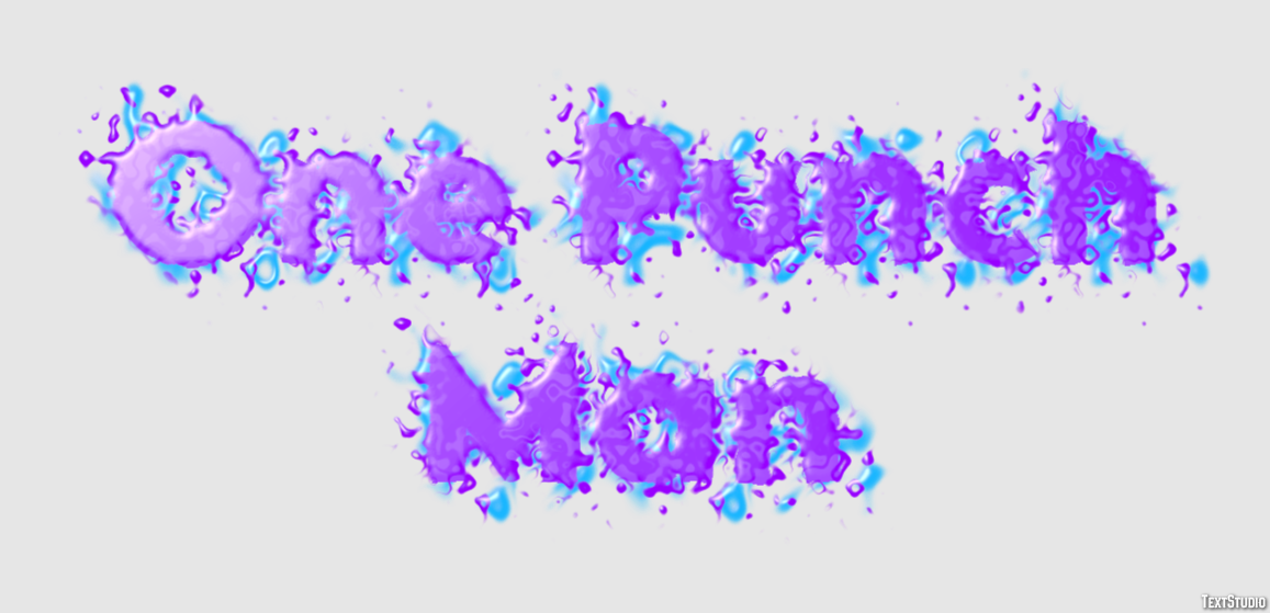 One Punch Man Text Effect