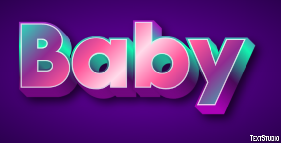 Baby Efeito de texto
