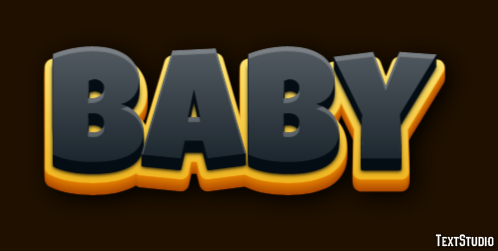 Baby Efeito de texto