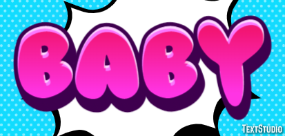 Baby Text effect