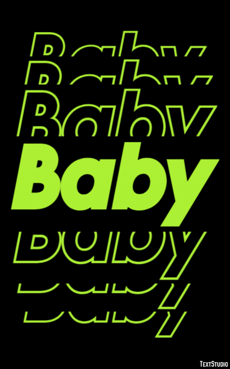 Baby Text Effect
