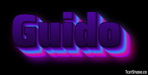 Guido Text Effect