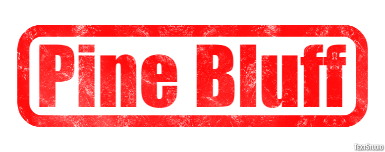 Pine Bluff Text Effect