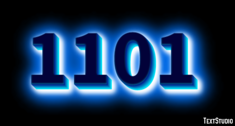 1101 Efekt tekstowy
