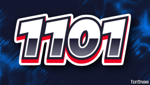 1101 Efekt tekstowy