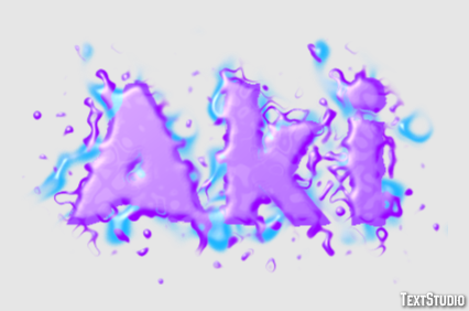 Aki Text effect