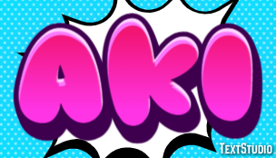 Aki Text Effect