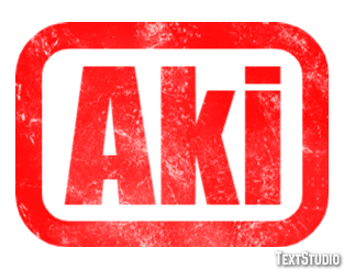 Aki Text Effect