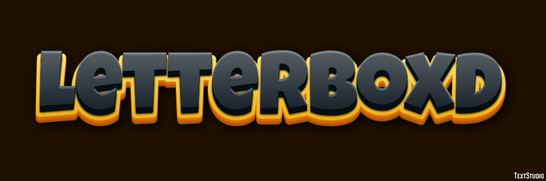 Letterboxd Text Effect