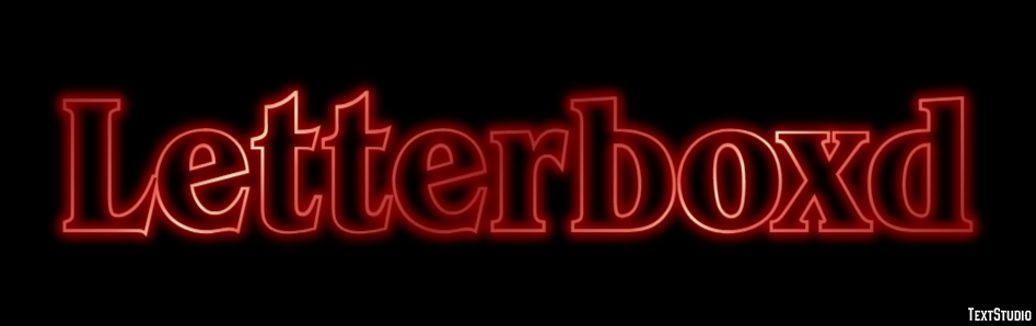 Letterboxd Text Effect