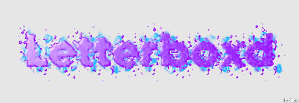 Letterboxd Text Effect