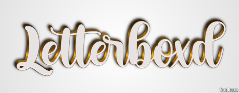 Letterboxd Text effect