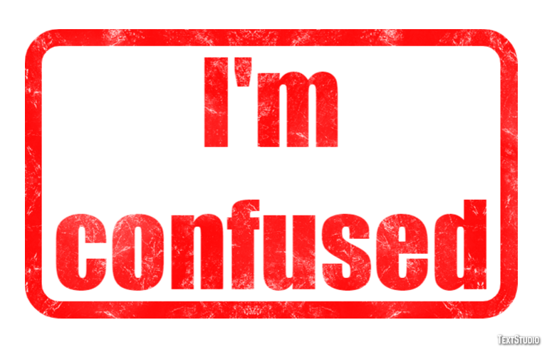 I'm confused Text Effect