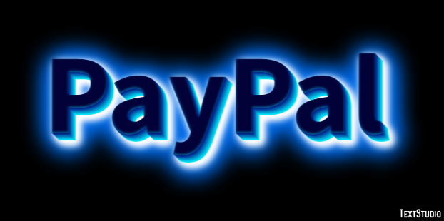 PayPal Text effect