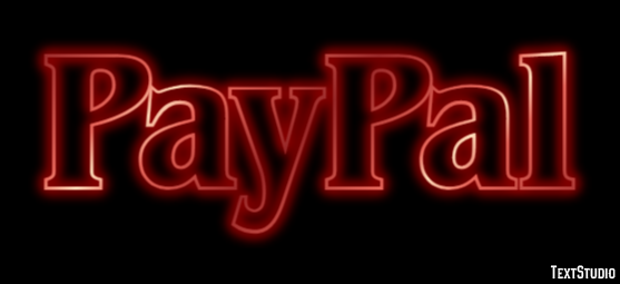 PayPal Text effect