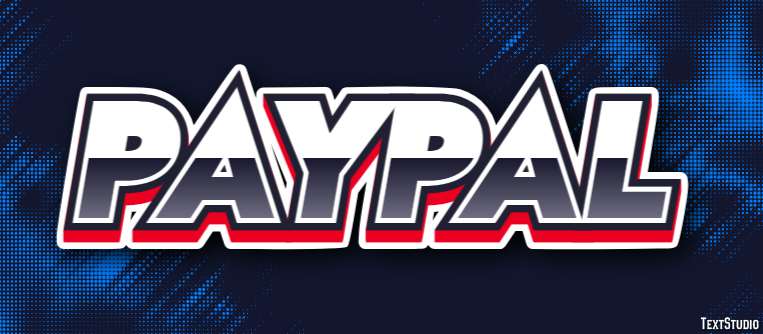 PayPal Text effect