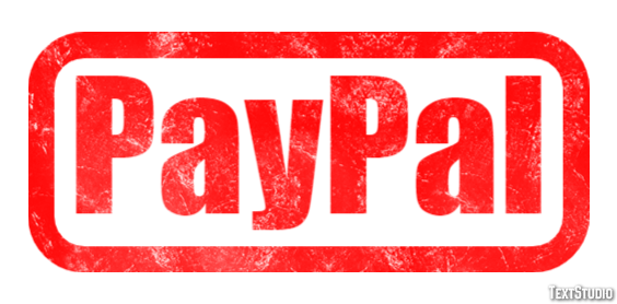 PayPal Text effect