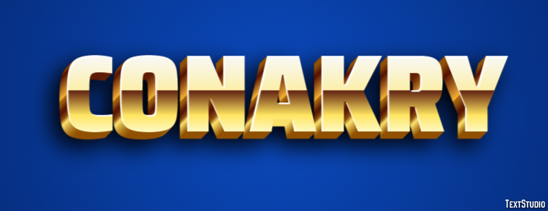 Conakry Efekt tekstowy