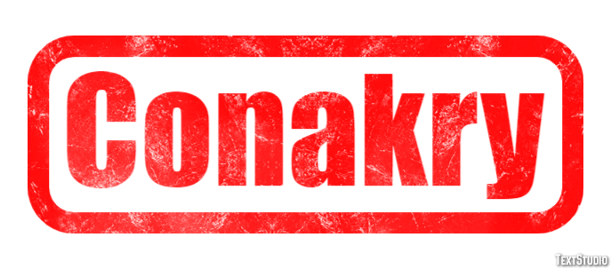 Conakry Efekt tekstowy