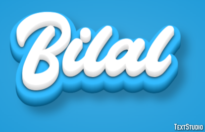 Bilal Effetto testo