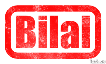 Bilal テキスト効果