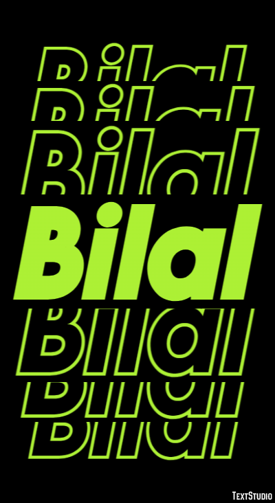 Bilal テキスト効果