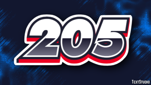 205 Text Effect