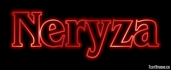Neryza Efecto de Texto