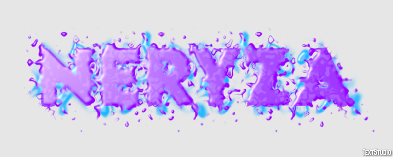 Neryza Efecto de texto