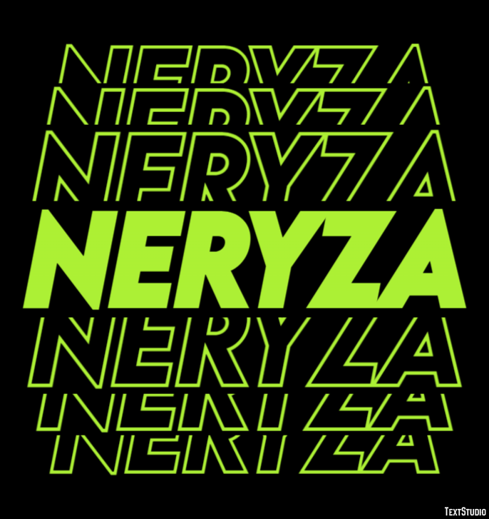 Neryza Efecto de texto