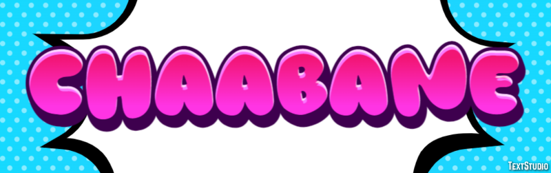 Chaabane Texteffekt