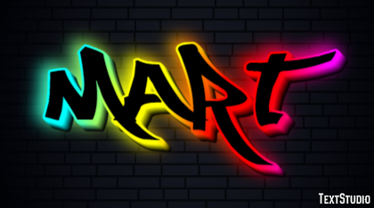 Mart Text effect