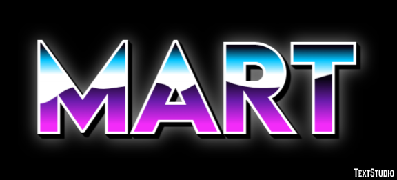 Mart Text effect
