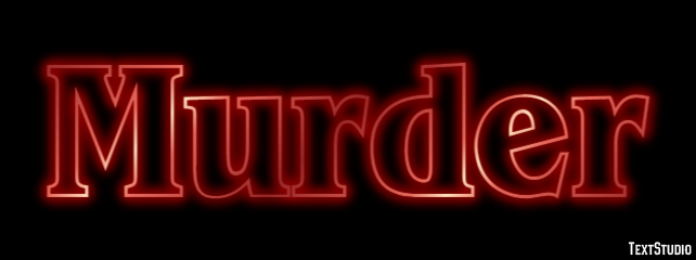 Murder Text Effect