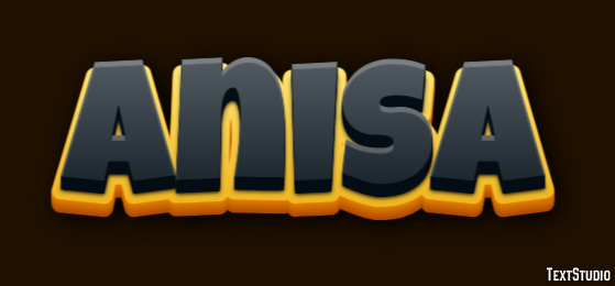 Anisa Text Effect