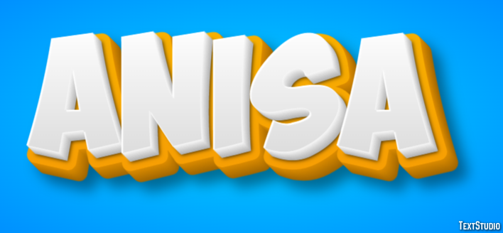Anisa Text Effect